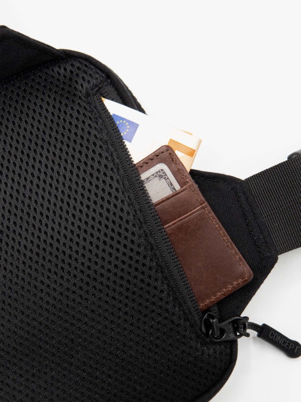 Concept Global Travel Sling Bag 2.0, Black, NWT. Size mini. - Picture 4 of 10